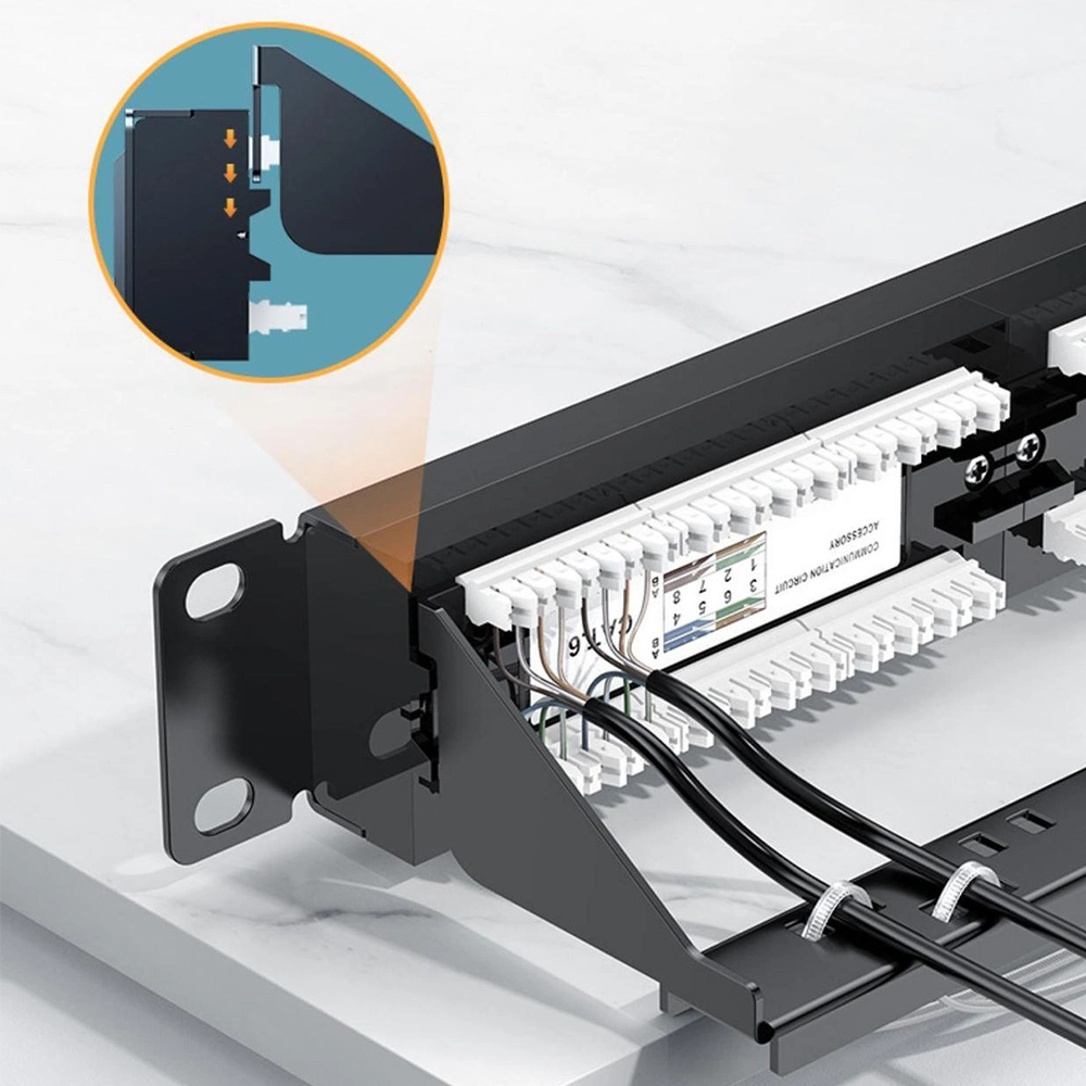 UTP Cat 1u5e 24puertos RJ45 Patch Panel