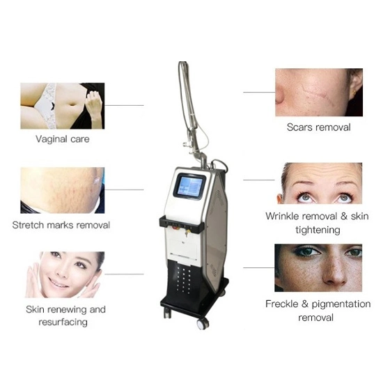 Vaginal Tighten Skin Resurfacing Fractional CO2 Laser Portable Machine