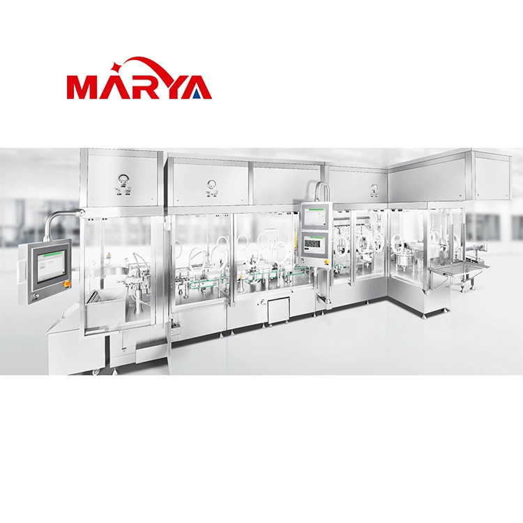 Marya China Supplier Pharmaceutical Anaesthetic Prefill Plastic/Glass Syringe Filling Machine