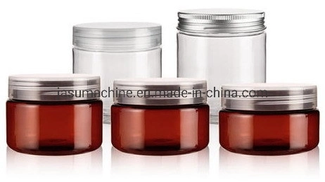 High Speed 4cavity Plastic Wide Neck 90mm Pet Jar Cans Making machine Full Automatic Plastic Injection Blow Moulding PETG Jars Cans Stretch Blow Molding Machine