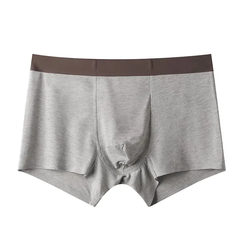 Großhandel Unterwäsche für Mann Custom Klassische Baumwolle Boxer Shorts Männlich Basics Herren Slips &amp; Boxer