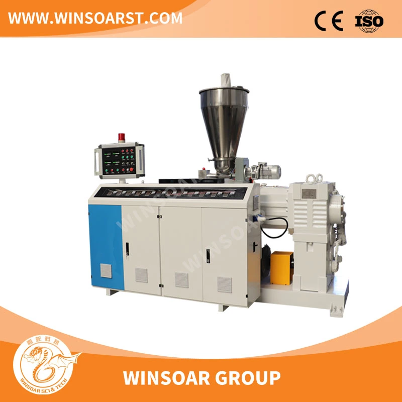 40mm 63mm Plastic PVC Water Supply Dual Pipe Tube Extrusion Production Line