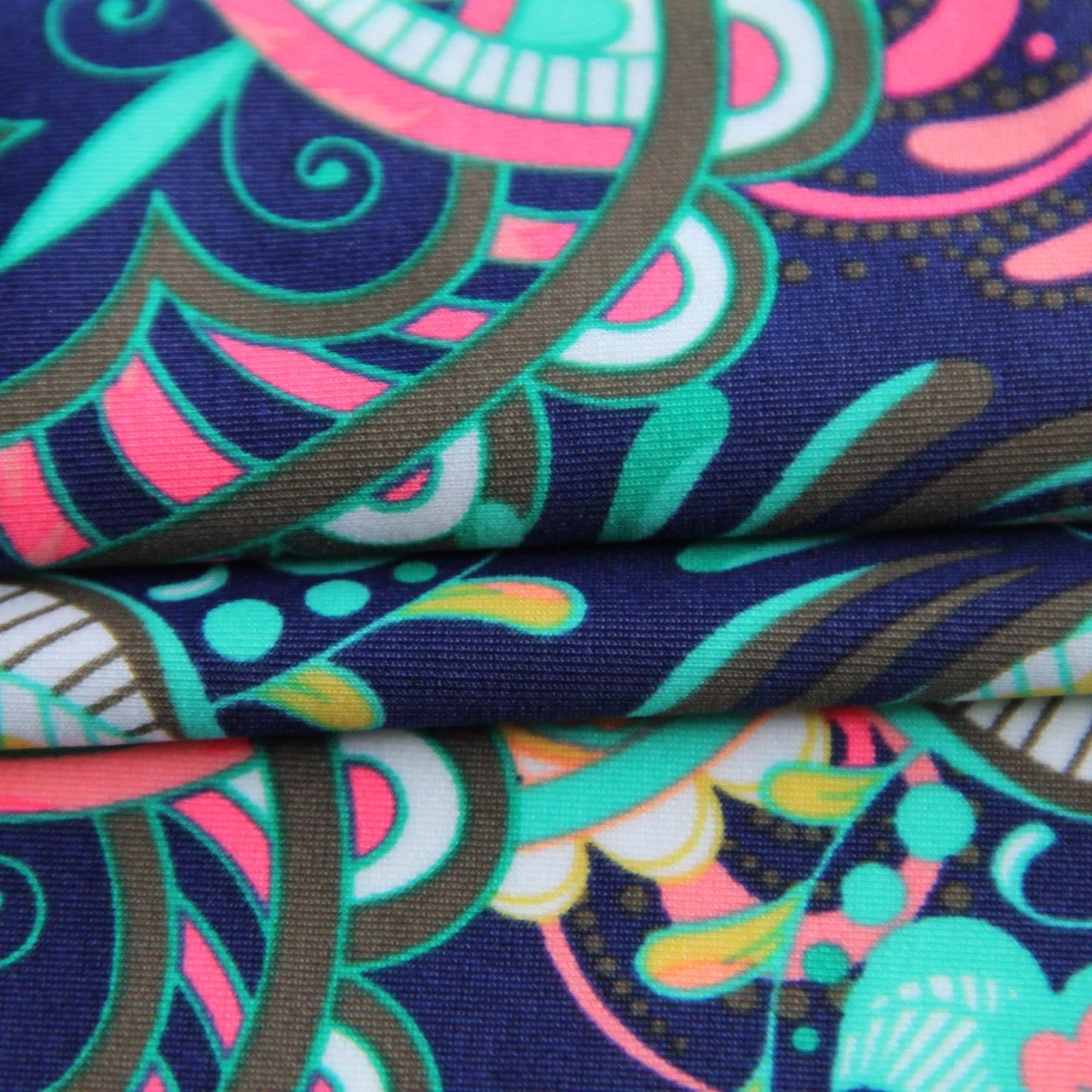 High quality/High cost performance  Nylon Spandex Screen Print Swimwear Fabric for Bikini/Kids Swimsuit