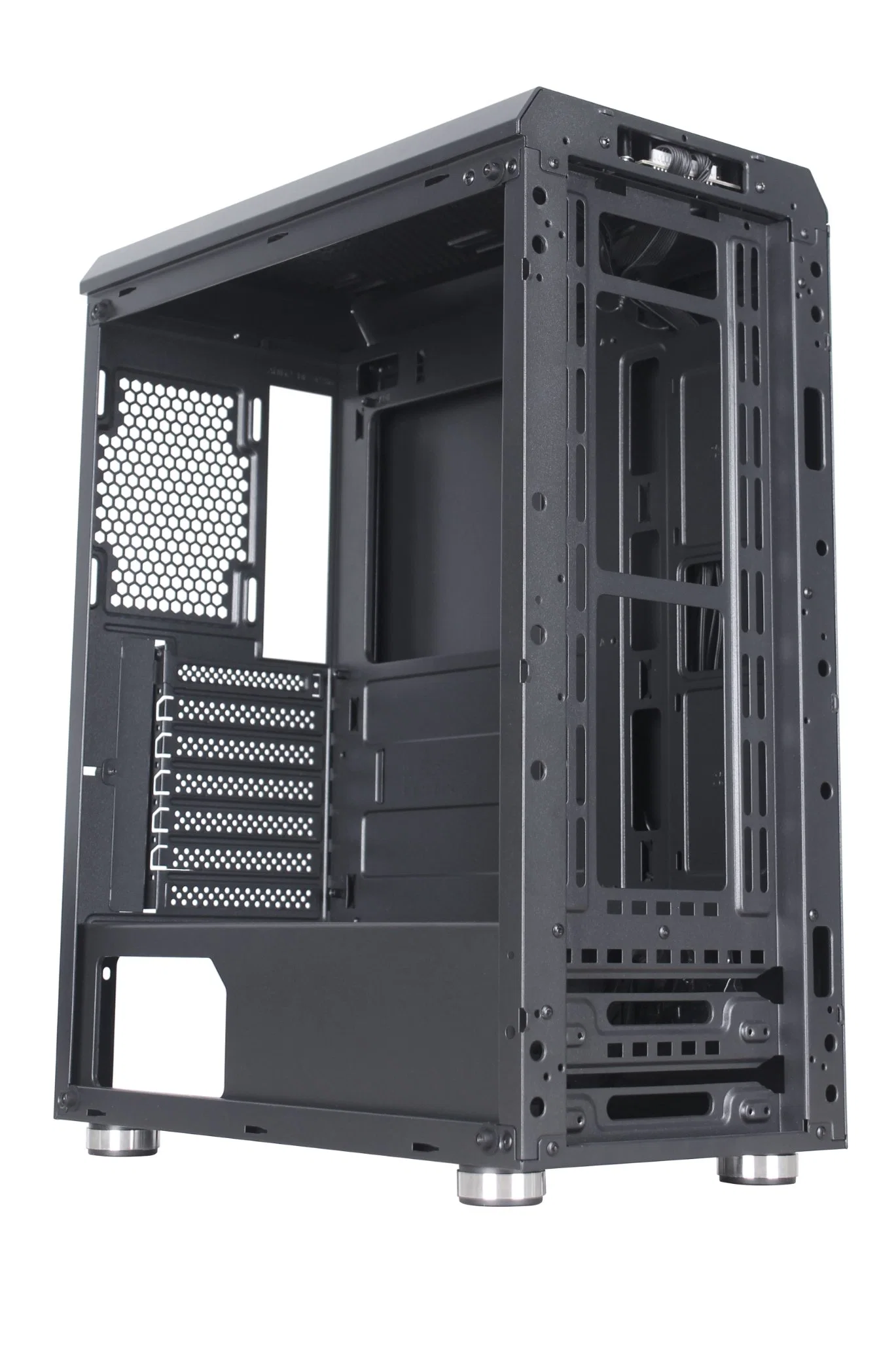 Caixa de jogos ATX e Micro ATX para Desktop Tower Design da moda Caixa do computador de PC