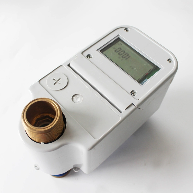 DN15 Vertical Card Swiping Smart Water Meter