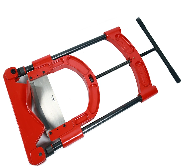 Manual HDPE Pipe Guillotine Blade Cold Cutter