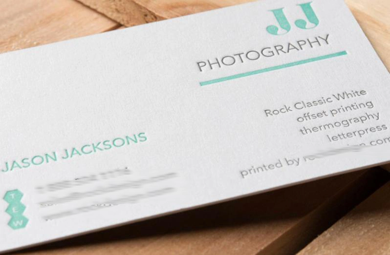 Custom PVC Frosted Business Card Frosting Transparent Name Card