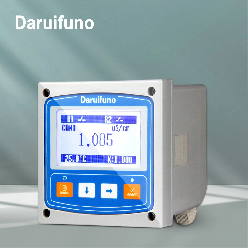 PT1000 Two Relays Online Conductivity Analyzer for Water Monitoring