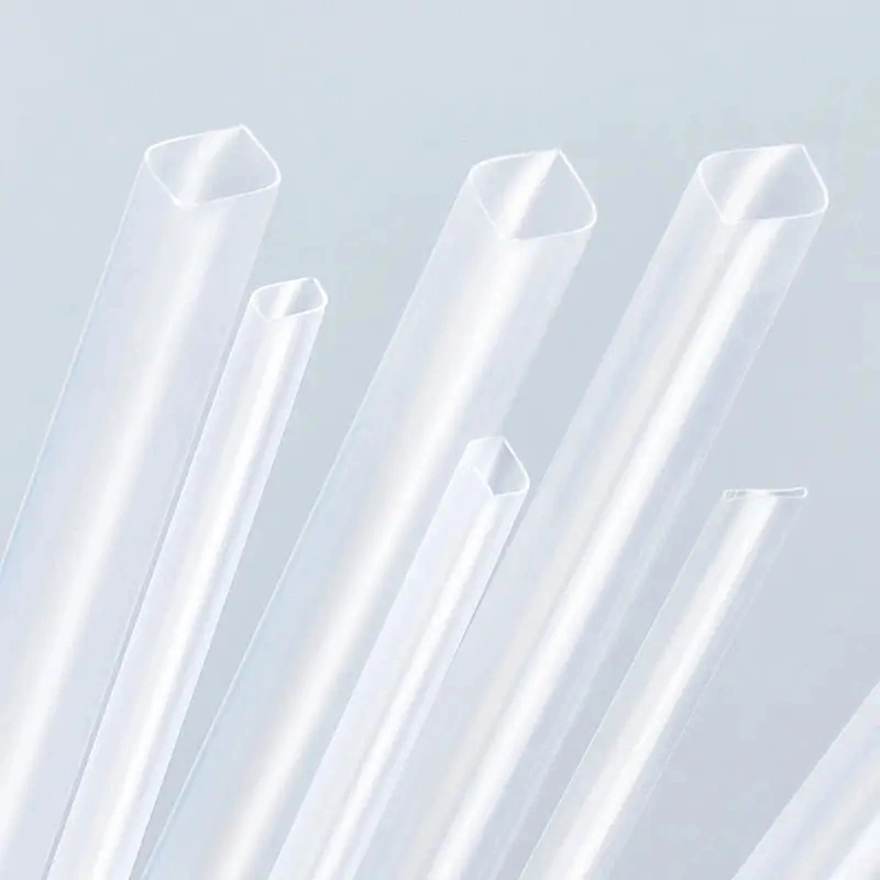 Individually Wrapped Plastic Packing Wholesale PP Disposable Juice Boba Bubble Tea Straw Food Grade Thick Clear Drinking Straws