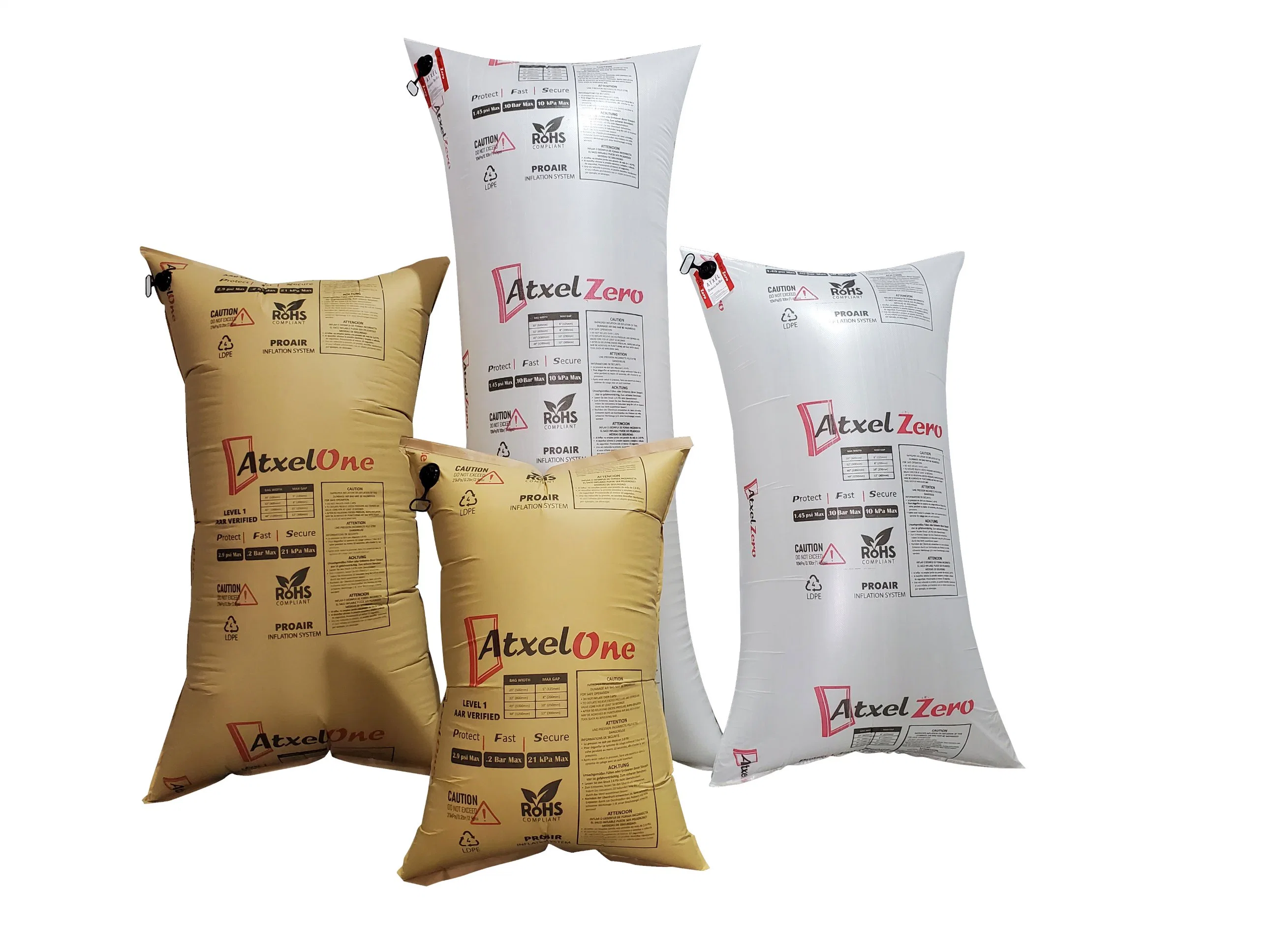 Air de grande qualité de Dunnage Bag &amp; recyclables pour récipient de Dunnage Air Bag