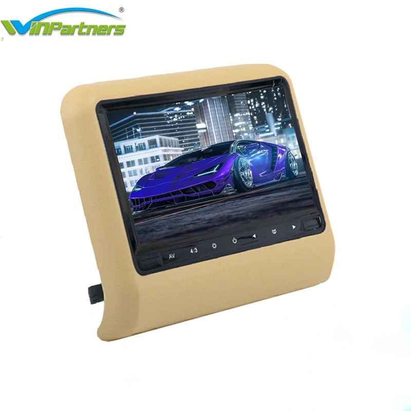 Auto HD Car Headrest DVD Player, Seat Back DVD Monitor 9inch