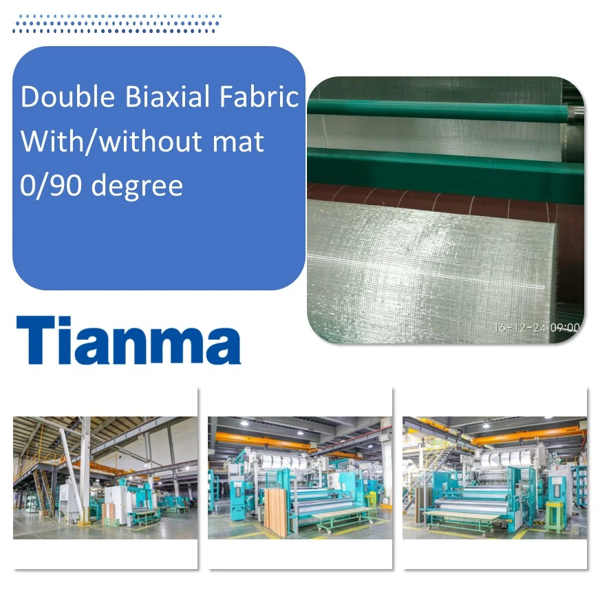 0/90 Degree Biaxial Fabric with Chop Strands Mat in 900GSM