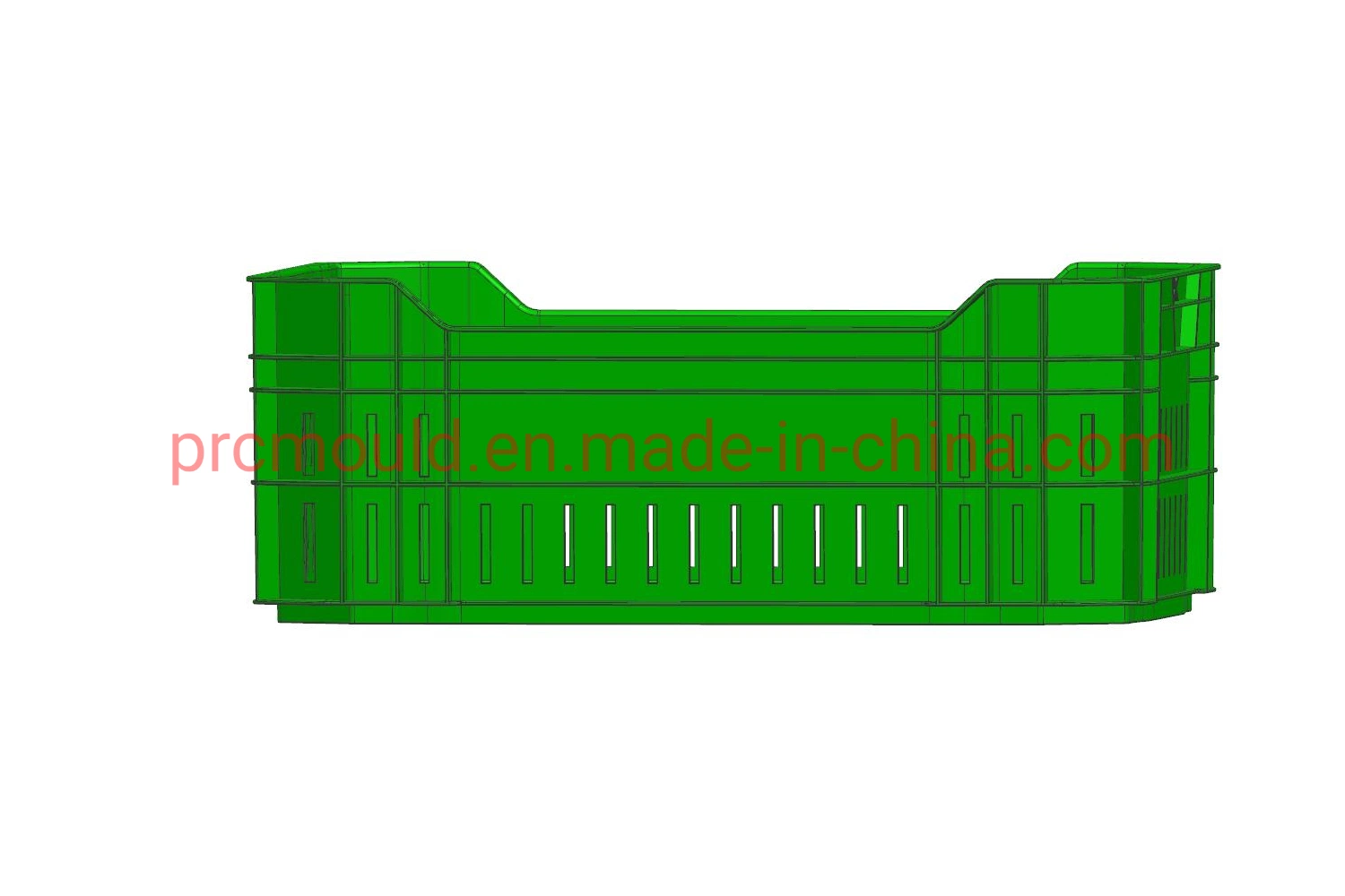 Plastic Injection Strong Vegetable Crate Box Mold Manufacturer From China