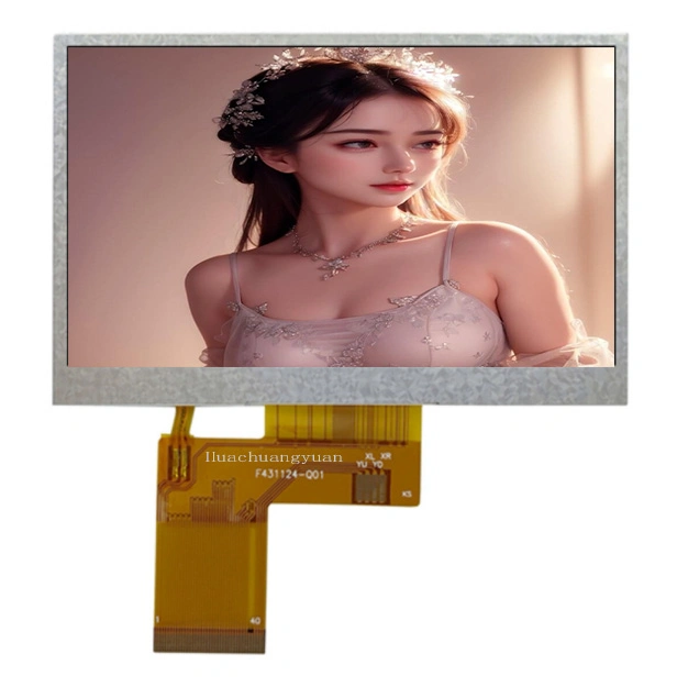 Multi-Functional 4.3" Color Small LCD Screen, LCD Inverter Display, Smart Watch Display for Medical, Handheld Devices