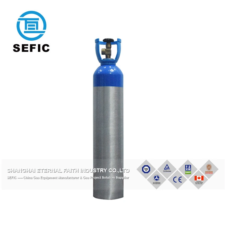 Hot Product High Pressure 2-80L Aluminum Cylinders for Industrial/Medical/ Household