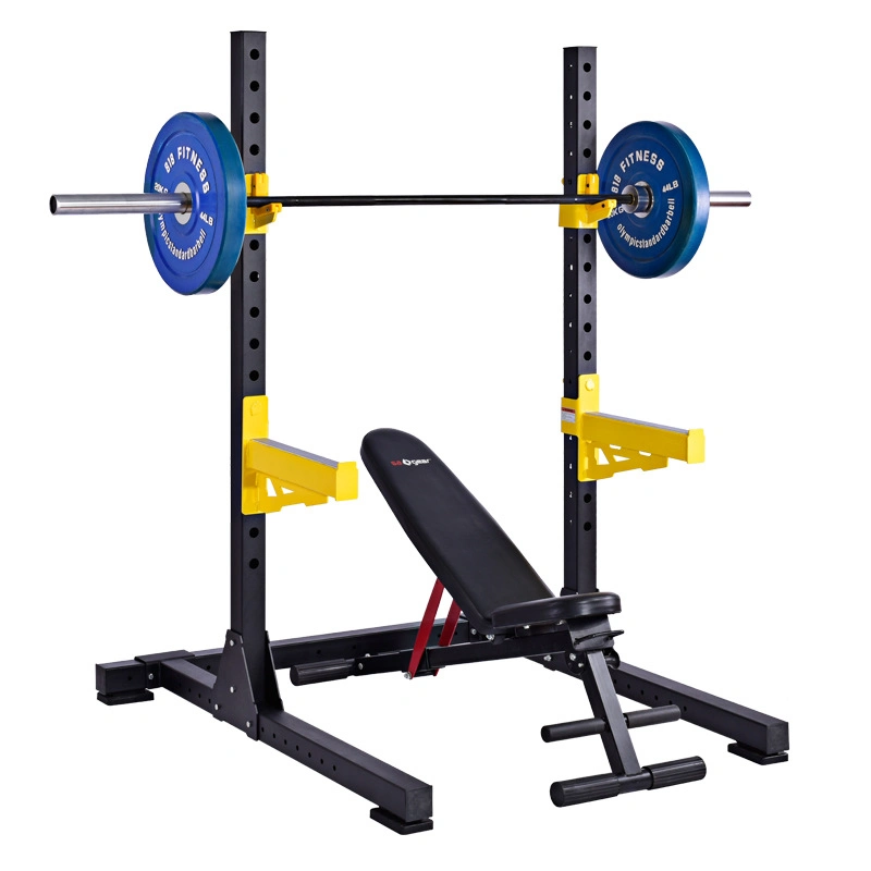 China Wholesale/Supplier Gym Squat Rack Fitness Home Gym Equipment Open Style Squat Rack