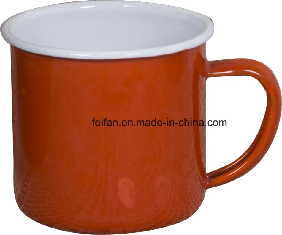 Factory Wholsale Restaurant and Hotel Enamel Mug/Coffee Cup for Painting