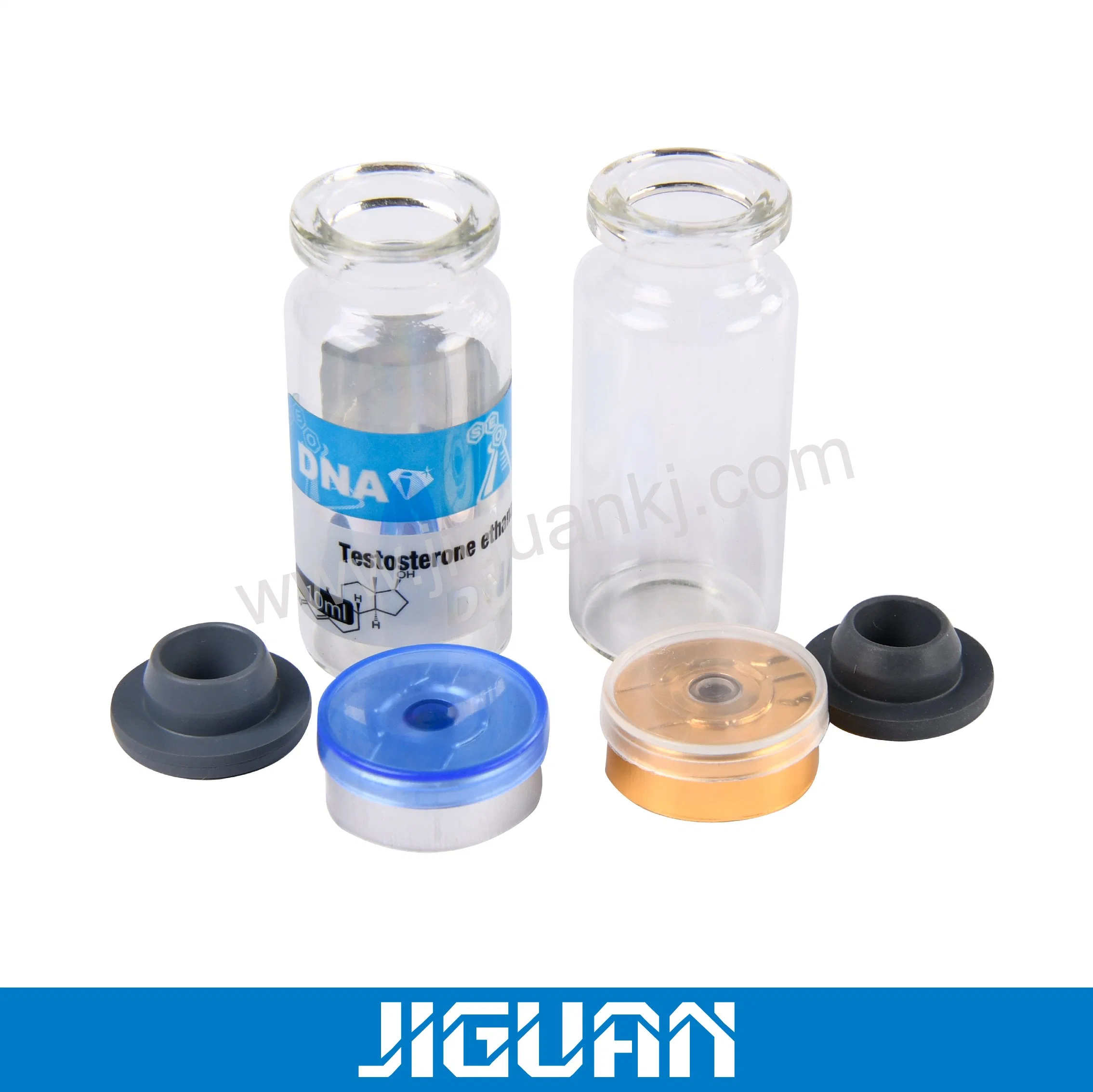 2ml 5ml 10ml kleine Flasche aus Glas und Flip Cap