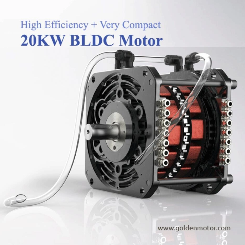96V 20kw Electric Car Brushless DC Motor, Electric Motorcycle Motor