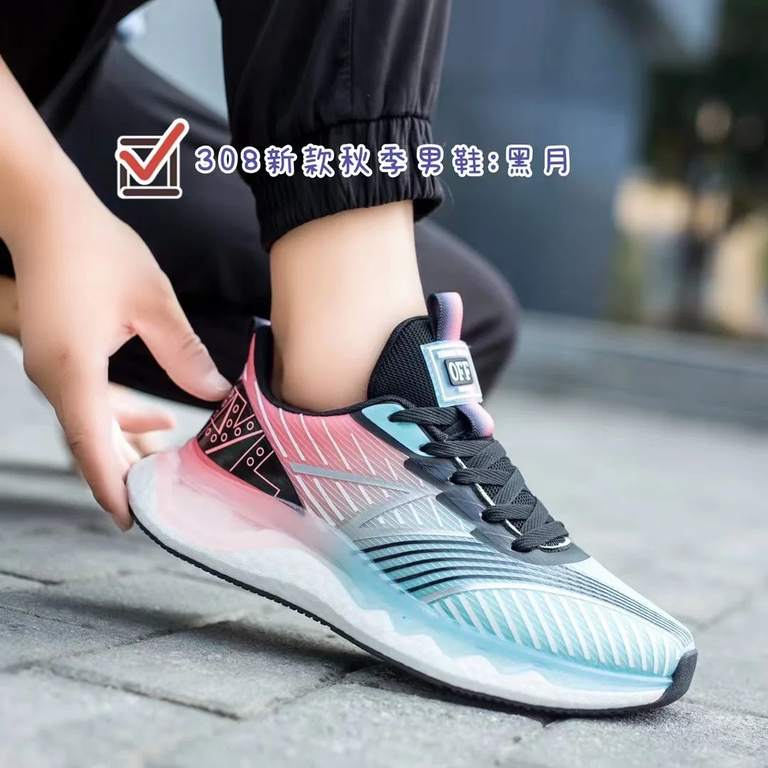 أحذية رياضية عالية الجودة Fly Knit Low moq أحذية رياضية أحذية مريحة، أحذية رياضية مريحة، أحذية رياضية عادية شعبية أحذية ترفيهية