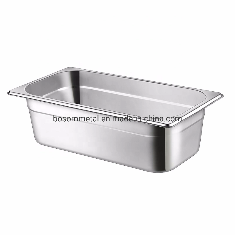 China Made Kitchenware Stainless Steel Gastronorm Food Container Gn Pan