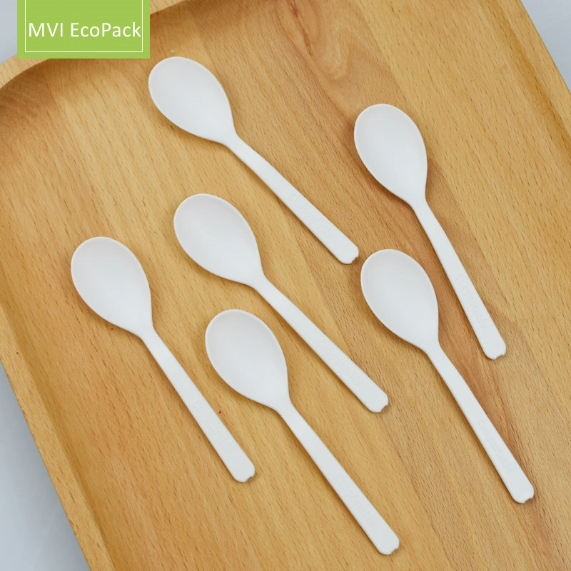 High quality/High cost performance Mini Coffee Tea Spoon Disposable Biodegradable Disposable Cpla Tea Spoons