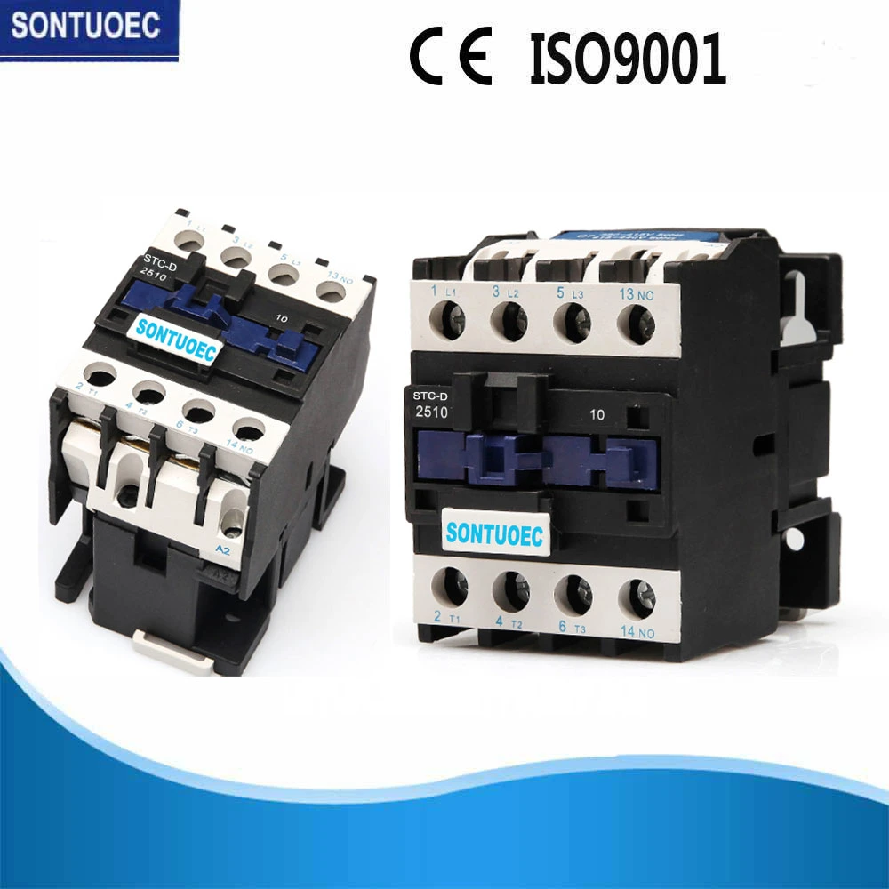 Sontuoec Stc-D Series 3, 4 Pole Contactor AC, DC Magnetic Contactors