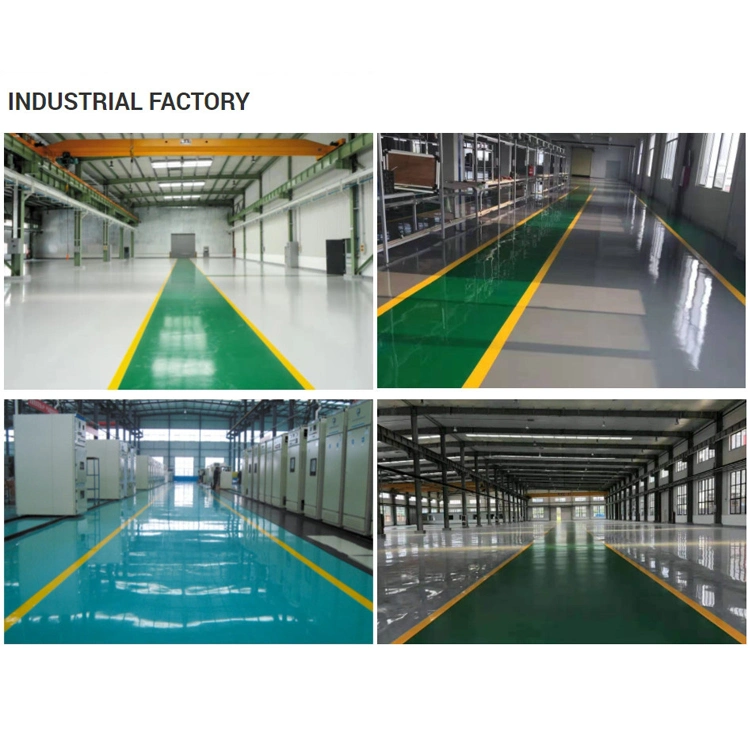 China Supplier Indoor Good Coverage Long Lasting Epoxy Floor Paint Anti Slid Epoxy Paint Floor Epoxy Resin Flooring Coating Self Leveling Floor Paint