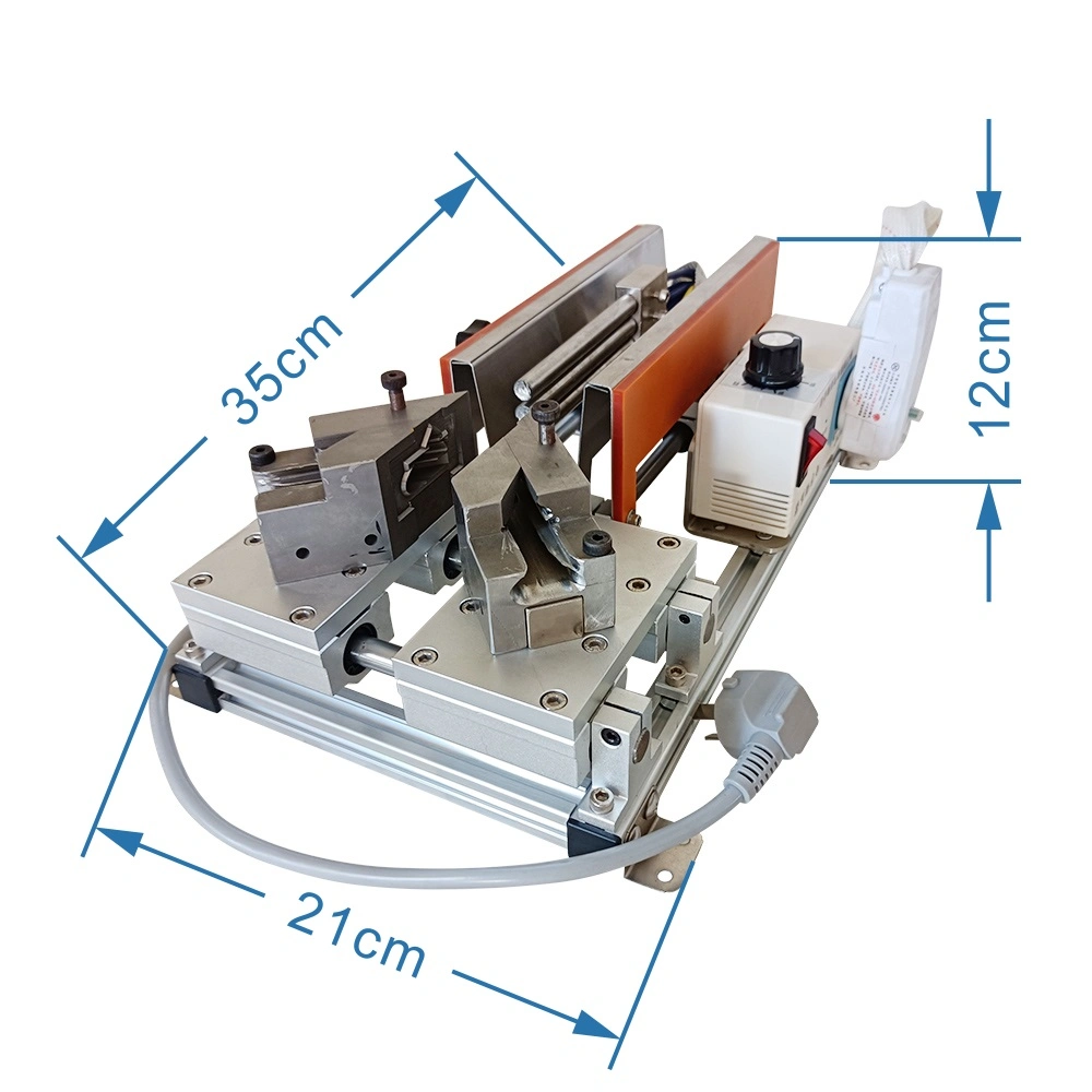 Competitivo Portátil Personalizado de acordo com as especificações de soldar PVC mole Corne Perfil Mini junta de refrigeração da máquina de solda