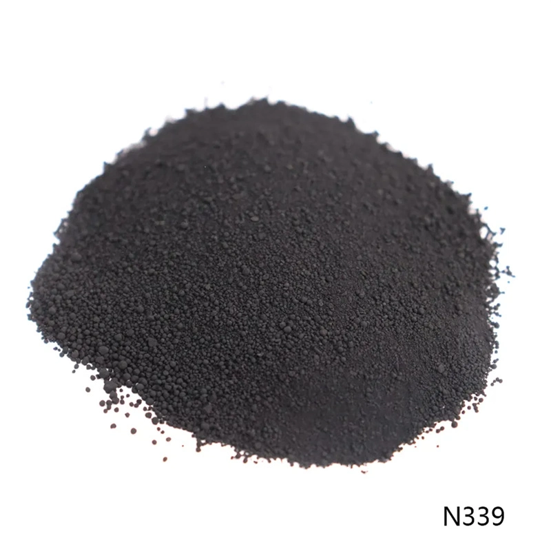ISO Alimentação Fábrica negro de carbono N339 Auxiliar de Borracha Produtos Químicos do agente