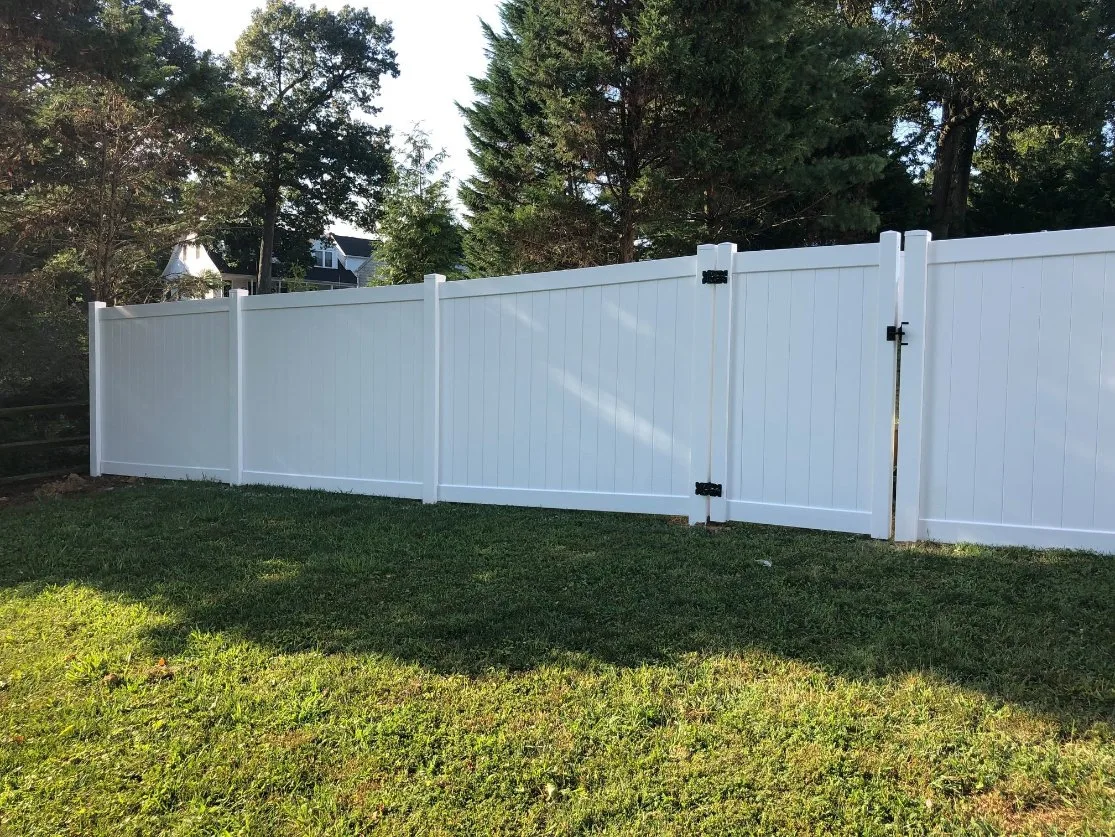 UV Resistance White PVC Privacy Fence Panel Board