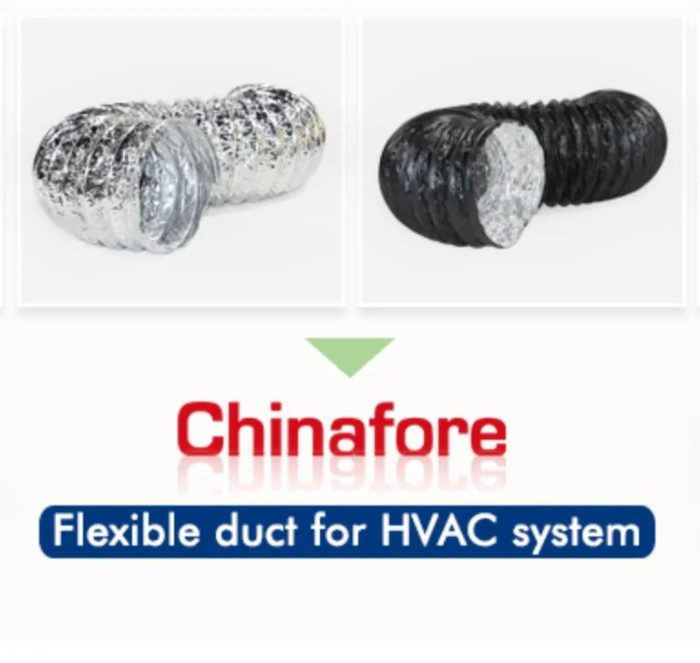 Ventilation Accessories Colorful HVAC Aluminum Foil Flexible Duct