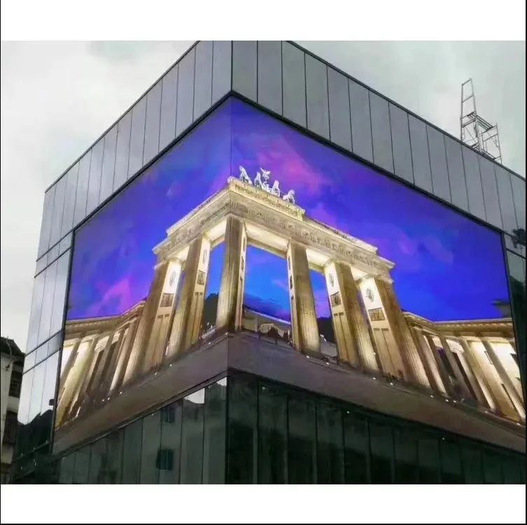 P4.81 Outdoor Front Service Alumium LED Display 1000mm X 1000mm Panel