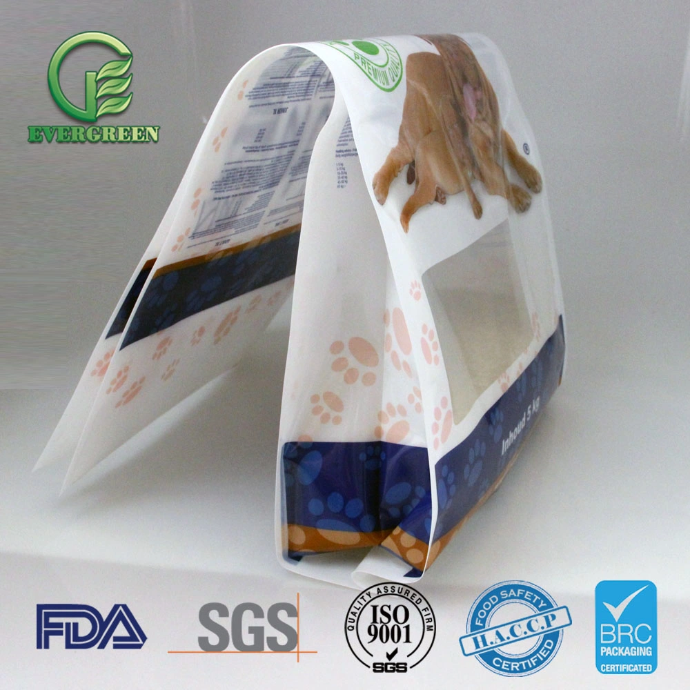 Pet Food Pouch High Barrier PE/PE 100% Recyclable Material