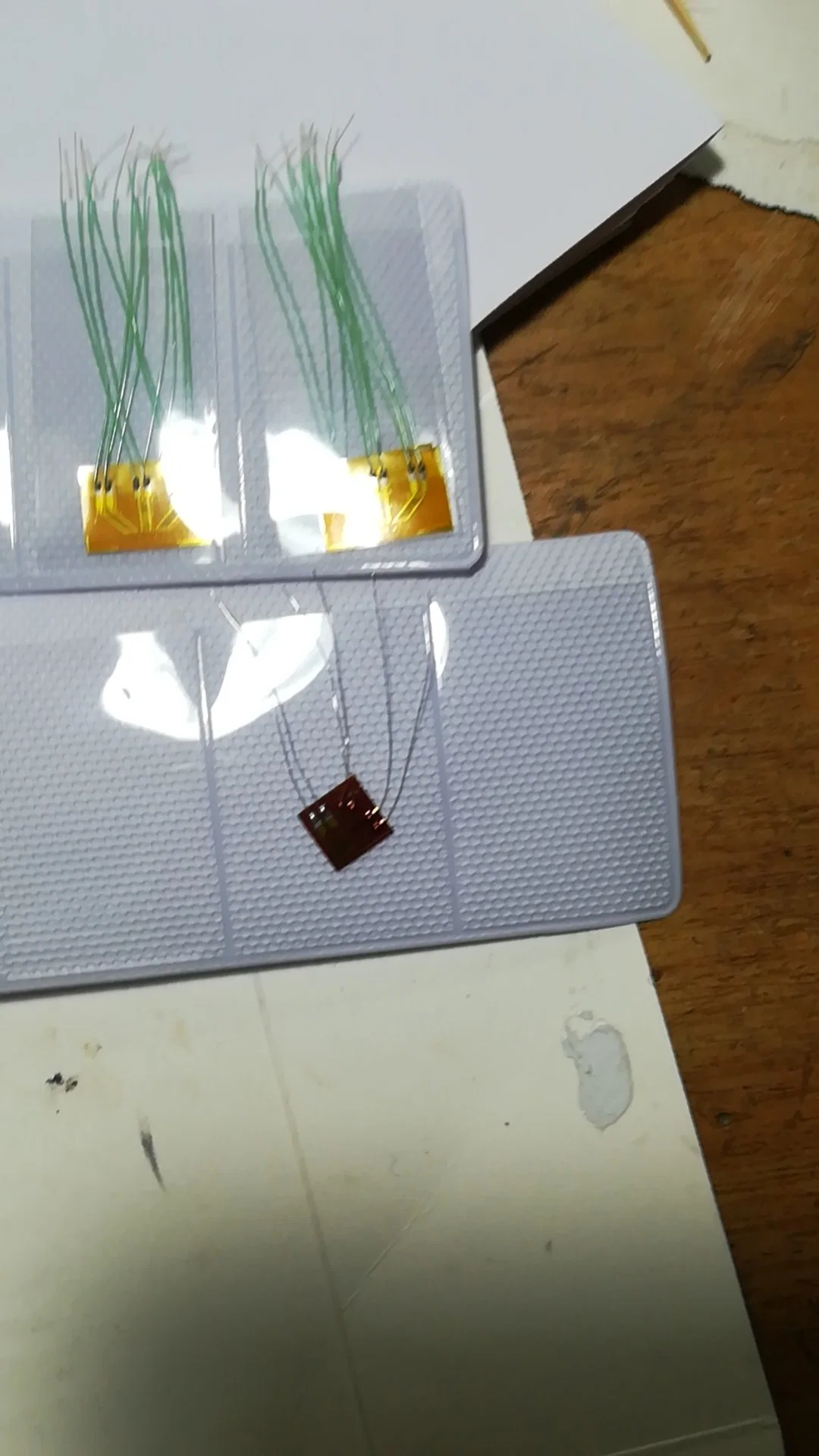 Rosette Strain Gauge with Three Measuring Grids