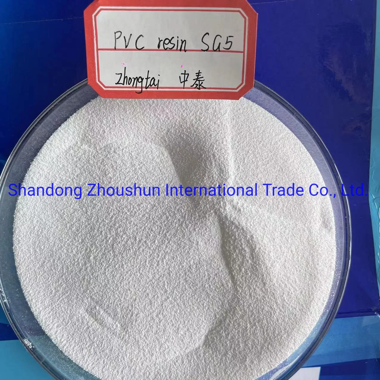 2022 Industrial Grade PVC Resin Sg5 Polyvinyl Chloride Powder for Pipe Production