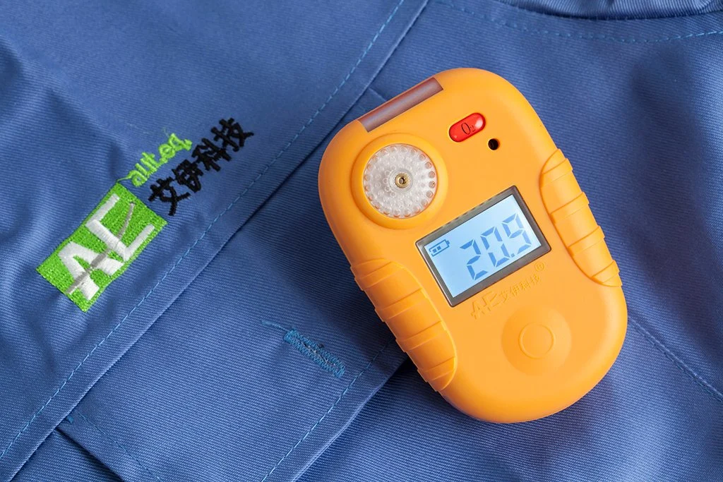 Water-Proof Handheld Single Gas Monitor for Toxic Gases with Rechargeable Lithium Battery