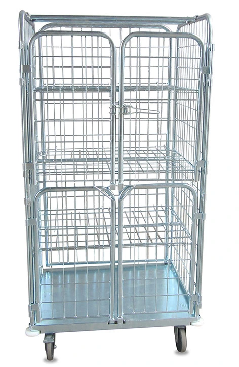 840*700*1700mm Roll Cage Trolleys Roll Container Logistic Cart