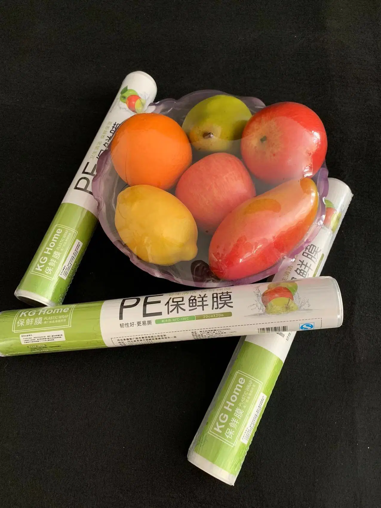 High quality/High cost performance  PE Cling Shrink Wrapping / Cast Stetch Film for Food Fresh