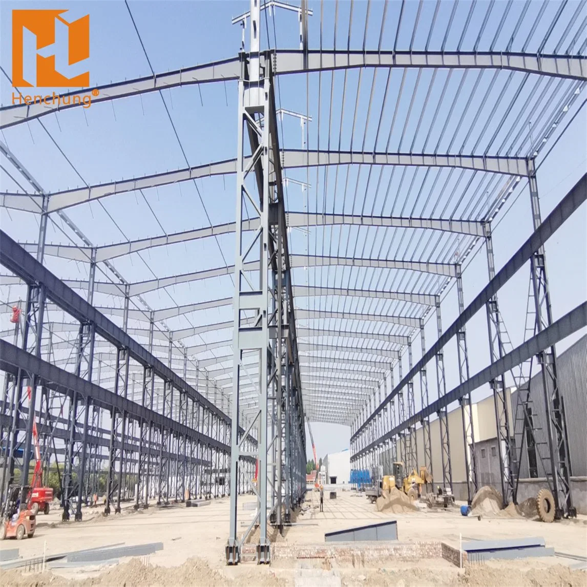 Steel Frame Barn Prefabricated Warehouse Metal Building Steel Structure Shed Workshop