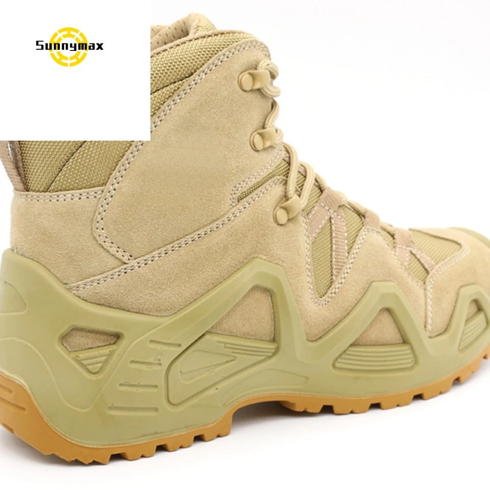 Nueva llegada Low Ankle Camping Senderismo al aire libre Caza Invierno Militar Botas tácticas