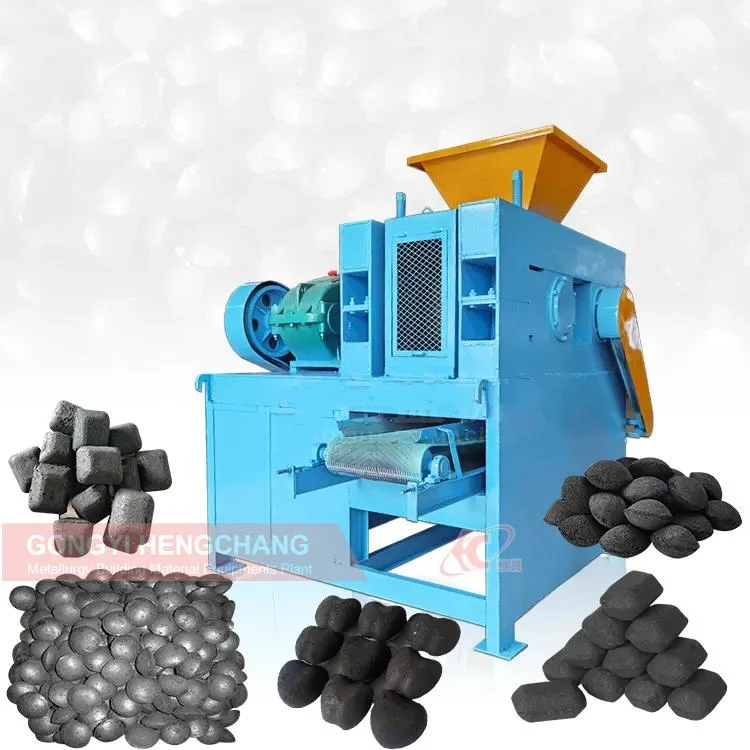 Lignite Fluorite Ore Metal Powder Steel Slag Ball Press Coal Briquette Machine