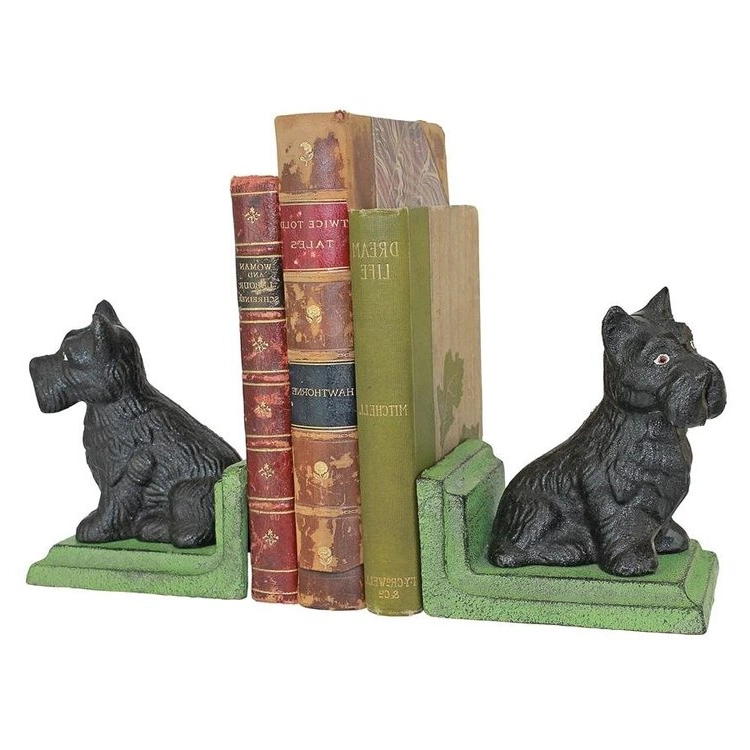 Resin Charm Animal Sculptural Personalized Bookends Home Office Decor