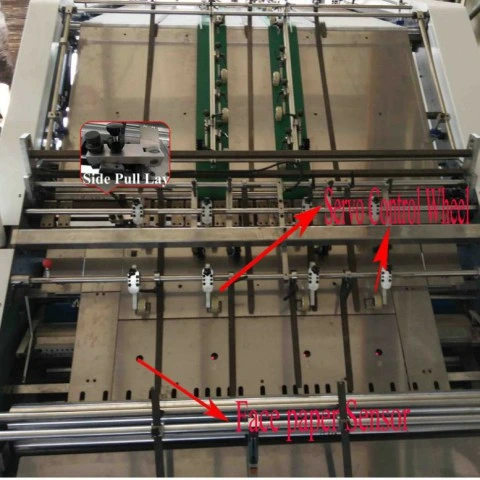 Juxing Automatic High- Speed Flute Laminator Machine with CE (QTM1650)