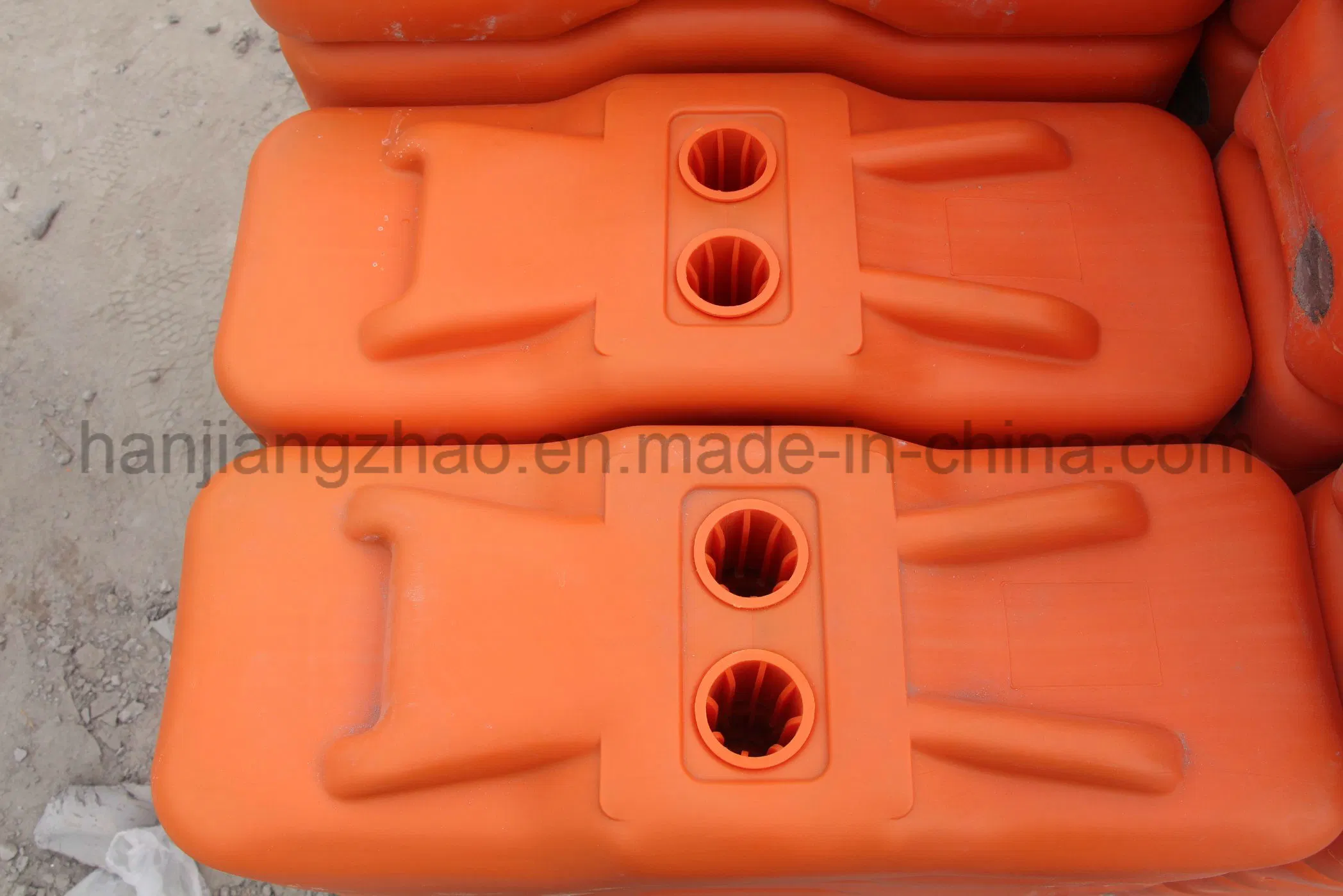 Pieds de base en plastique UV de couleur pour clôture temporaire de bord (XMR129)