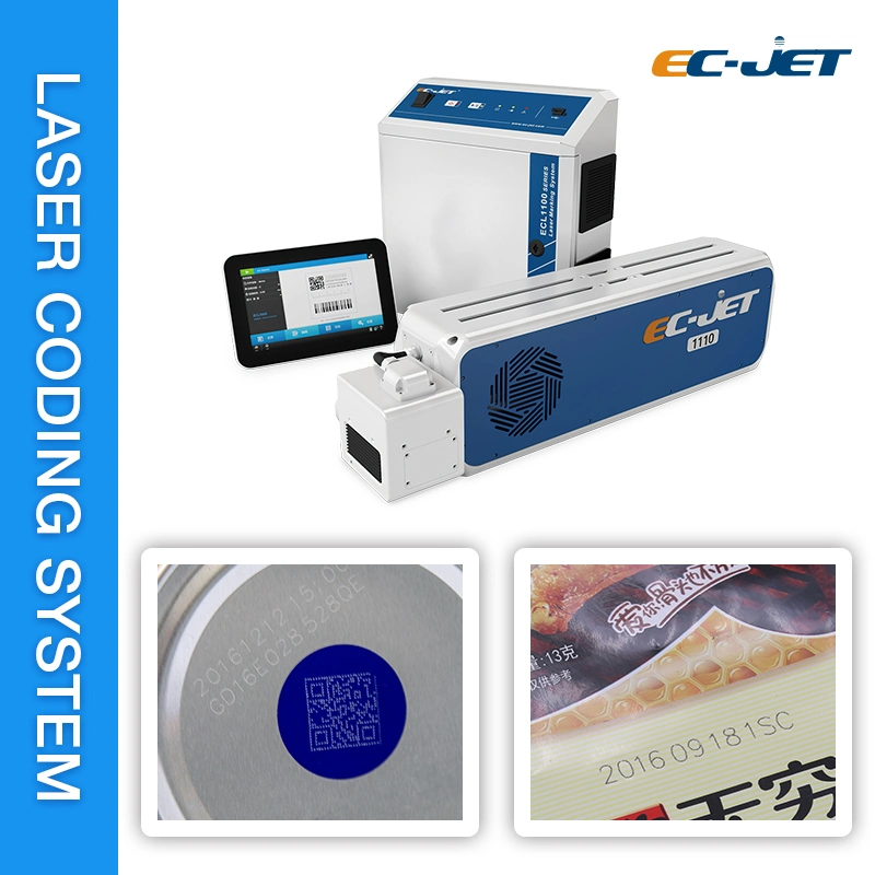 PVC/PPR/HDPE/LDPE/ABS Food Container Digital High Speed UV Laser Printer