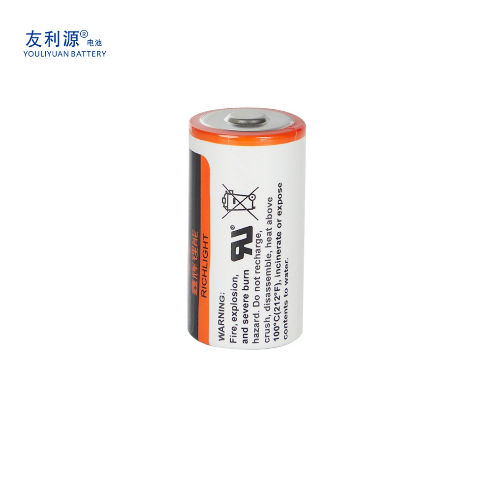 Er26500 3.6V 9000mAh Fabricant /usine Vente à chaud Vente en gros Li-MnO2 bon marché Batterie pour mini haut-parleur/éclairage flash d'équipement de beauté avec rose ce