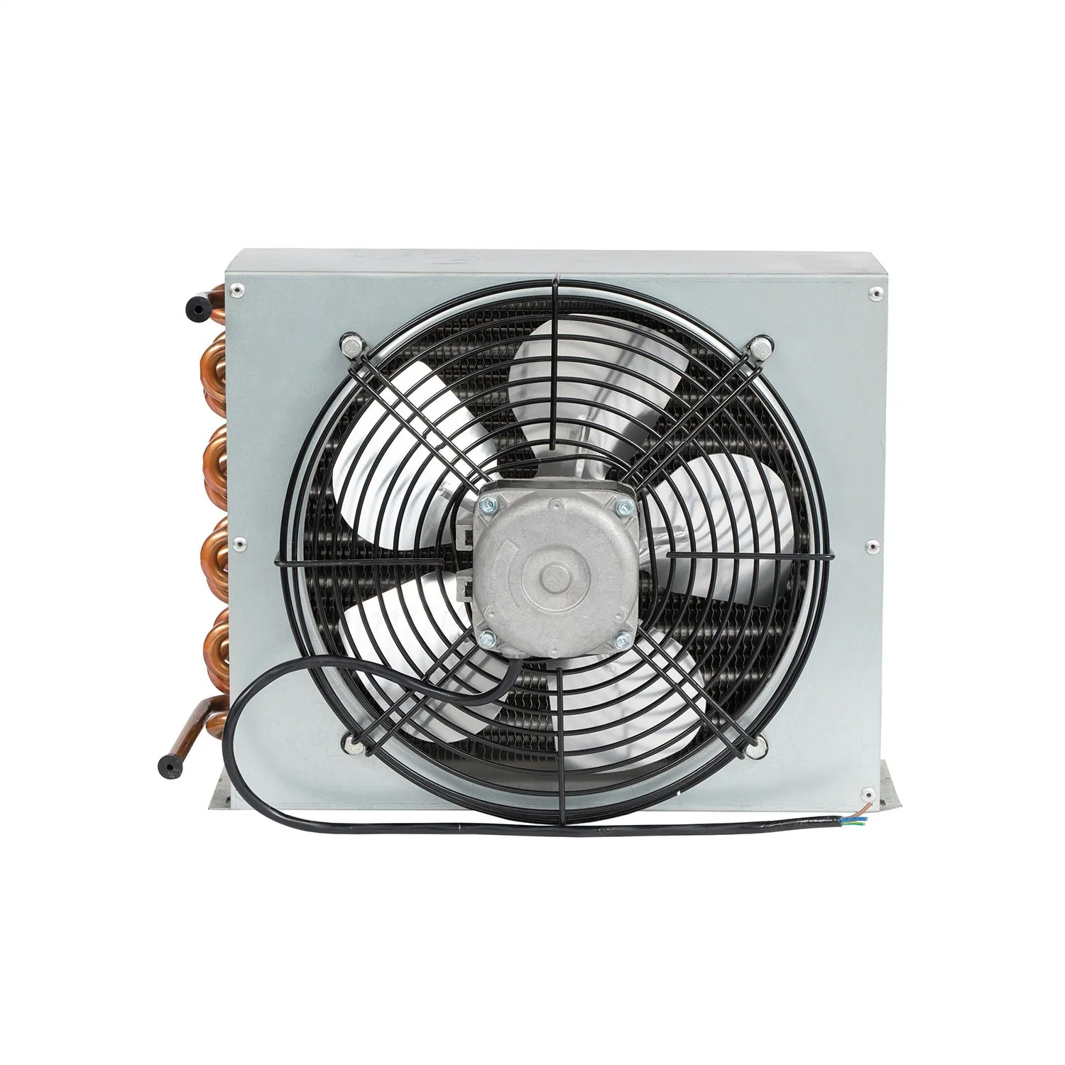 New Refrigeration Air Cooler Copper Tube Fin Type Condenser
