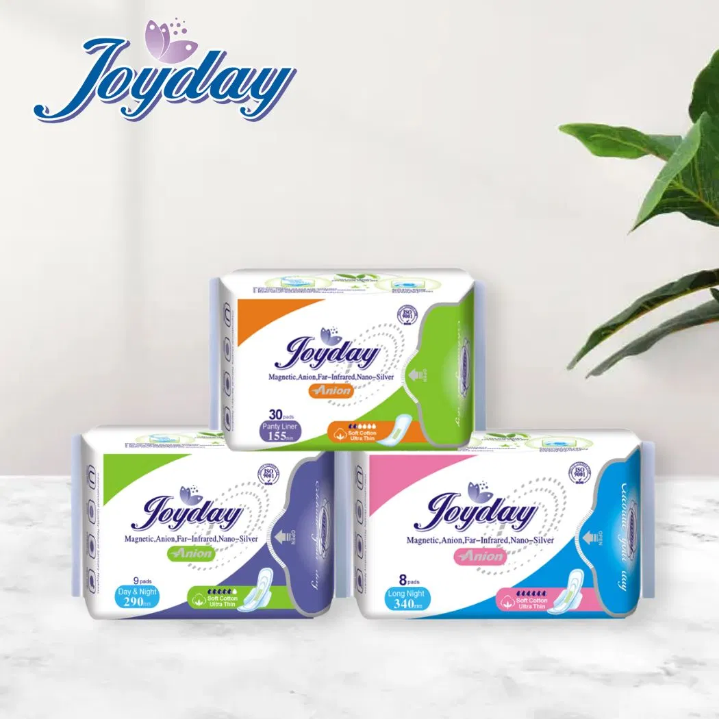 Ultra-Thin Winged Women Anion Sanitary Napkins proveedores