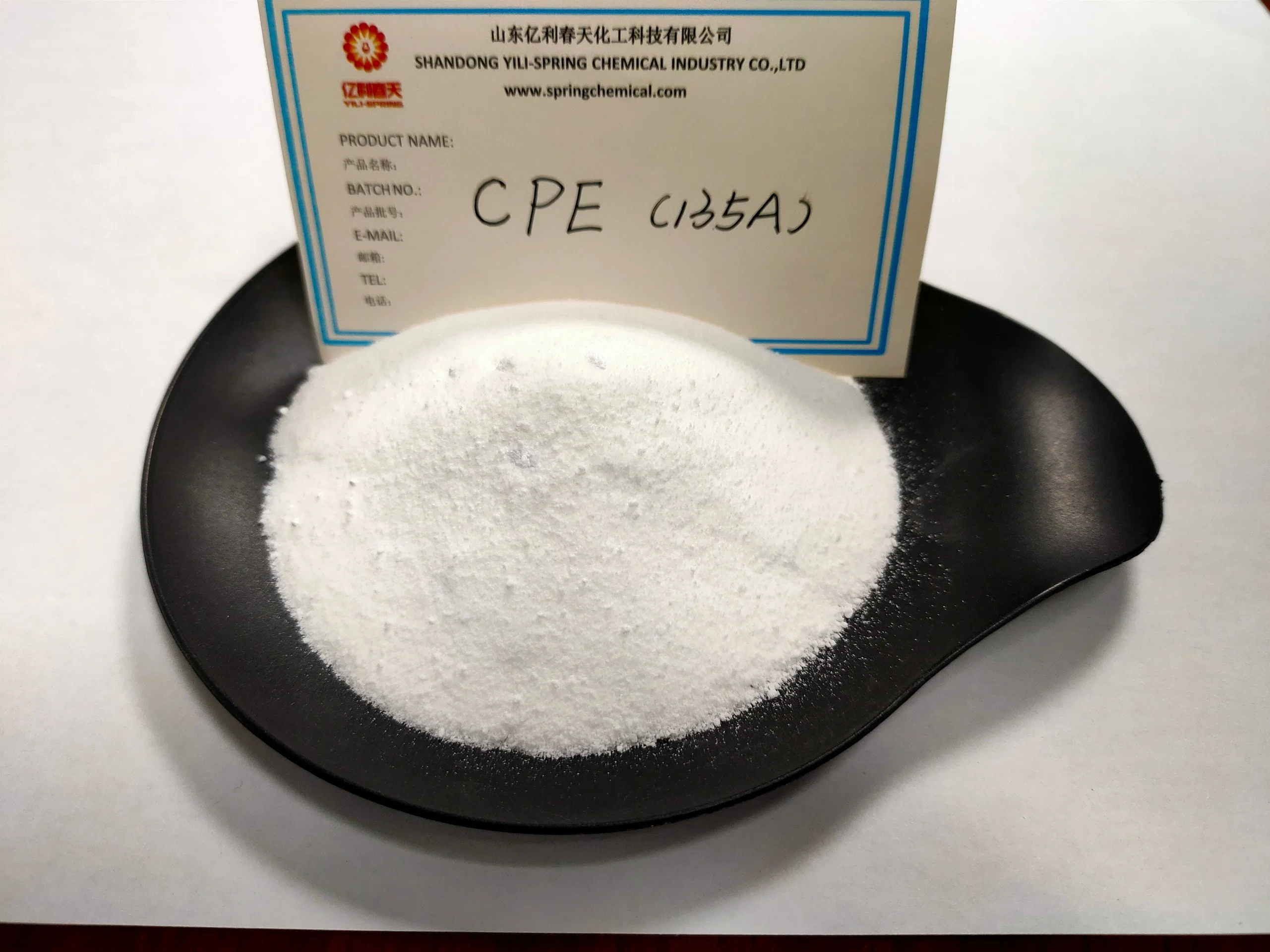 Best Processing Ability Chlorinated Polyethylene CPE 135A for PVC Plastic